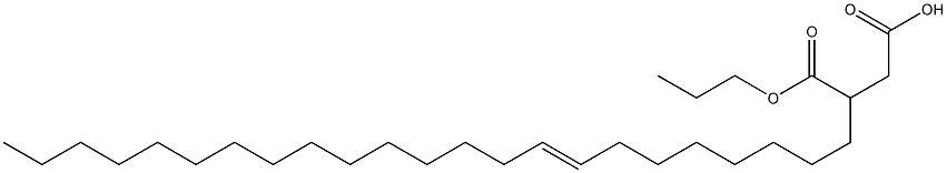 3-(8-Tricosenyl)succinic acid 1-hydrogen 4-propyl ester
