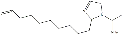 1-(1-Aminoethyl)-2-(9-decenyl)-3-imidazoline Structure