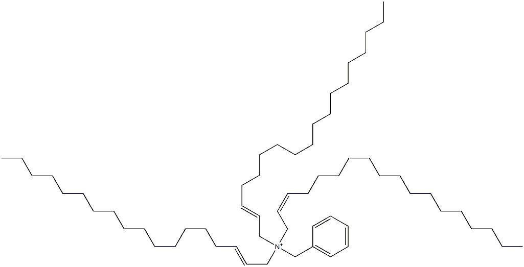 Tri(2-octadecenyl)benzylaminium