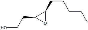 2-[(2S,3R)-3-Pentyloxiran-2-yl]ethanol Structure