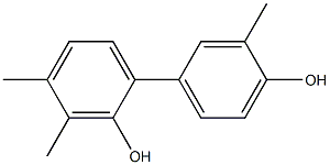 3,3',4-Trimethyl-1,1'-biphenyl-2,4'-diol Structure