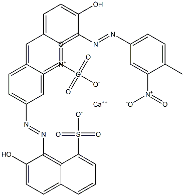 Bis[1-[(4-methyl-3-nitrophenyl)azo]-2-hydroxy-8-naphthalenesulfonic acid]calcium salt