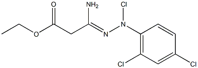 3-Amino-3-(2,4,6-trichlorophenylhydrazono)propionic acid ethyl ester