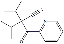 2-Isopropyl-3-methyl-2-(2-pyridinylcarbonyl)butanenitrile
