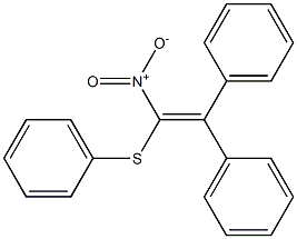  2,2-Diphenyl-1-nitro-1-(phenylthio)ethene