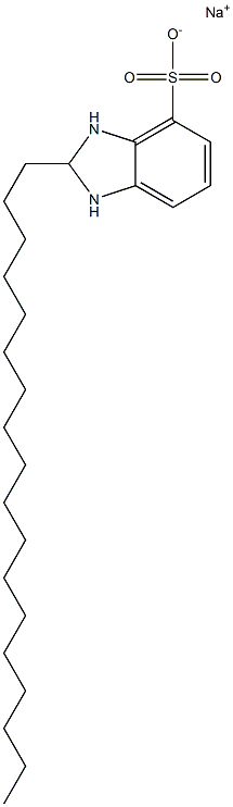 2,3-Dihydro-2-octadecyl-1H-benzimidazole-4-sulfonic acid sodium salt