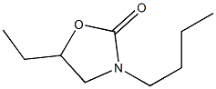 3-Butyl-5-ethyloxazolidin-2-one,,结构式