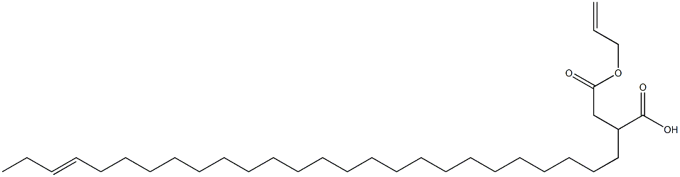 2-(23-Hexacosenyl)succinic acid 1-hydrogen 4-allyl ester Struktur