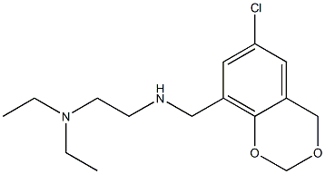 6-Chloro-N-[2-(diethylamino)ethyl]-1,3-benzodioxane-8-methanamine