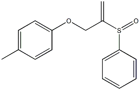  1-[[2-(Phenylsulfinyl)-2-propenyl]oxy]-4-methylbenzene