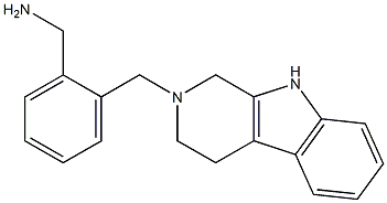  2-[[2,3,4,9-Tetrahydro-1H-pyrido[3,4-b]indol]-2-ylmethyl]benzylamine