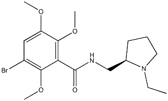 3-Bromo-2,5,6-trimethoxy-N-[[(2R)-1-ethylpyrrolidin-2-yl]methyl]benzamide