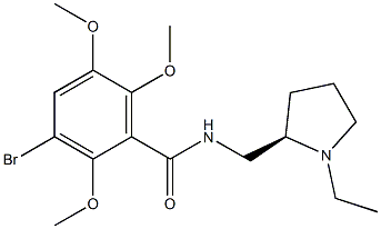  3-Bromo-2,5,6-trimethoxy-N-[[(2R)-1-ethylpyrrolidin-2-yl]methyl]benzamide