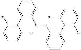 (2,6-Dichlorophenyl)phenyl persulfide Struktur