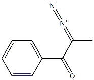 1-Phenyl-2-diazo-1-propanone,,结构式