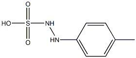 2-p-Tolylhydrazinesulfonic acid Structure