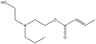 Crotonic acid 2-[N-(2-hydroxyethyl)-N-propylamino]ethyl ester