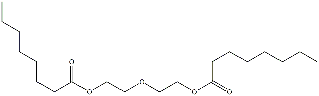 2,2'-Oxybisethanol dioctanoate Structure