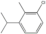 3-クロロ-2-メチルクメン 化学構造式