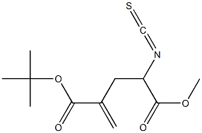 2-Isothiocyanato-4-methyleneglutaric acid 1-methyl 5-tert-butyl ester