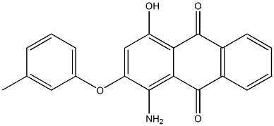 1-Amino-4-hydroxy-2-(3-methylphenoxy)-9,10-anthraquinone