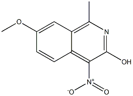  7-Methoxy-1-methyl-4-nitroisoquinolin-3-ol