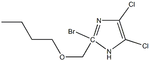 2-Bromo-4,5-dichloro 1-butoxymethyl-1H-imidazole