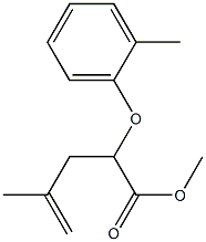 2-(2-Methylphenyloxy)-4-methyl-4-pentenoic acid methyl ester|