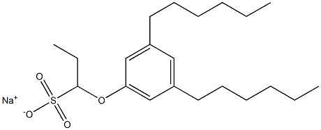  1-(3,5-Dihexylphenoxy)propane-1-sulfonic acid sodium salt