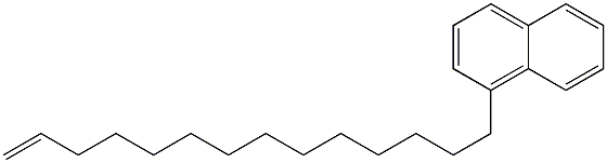 1-(13-Tetradecenyl)naphthalene Structure