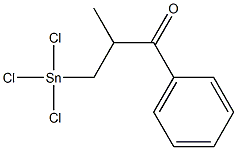 1-(Trichlorostannyl)-2-methyl-3-phenylpropan-3-one