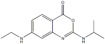 2-Isopropylamino-7-ethylamino-4H-3,1-benzoxazin-4-one|