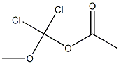 Acetic acid methoxydichloromethyl ester,,结构式