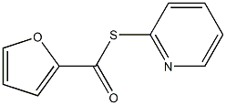 2-Furancarbothioic acid S-(2-pyridinyl) ester Structure