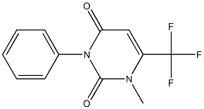 6-(Trifluoromethyl)-1-methyl-3-phenylpyrimidine-2,4(1H,3H)-dione|