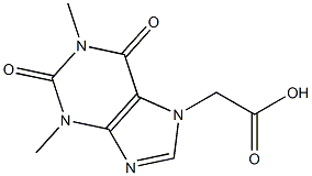 1,2,3,6-Tetrahydro-1,3-dimethyl-2,6-dioxo-7H-purine-7-yl=acetate Structure