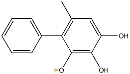 5-Methyl-4-phenylbenzene-1,2,3-triol