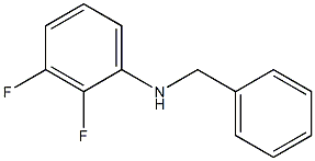 N-(2,3-Difluorophenyl)benzenemethanamine Structure