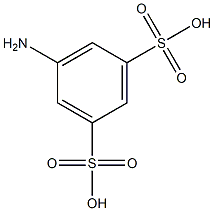 5-Amino-1,3-benzenedisulfonic acid,,结构式