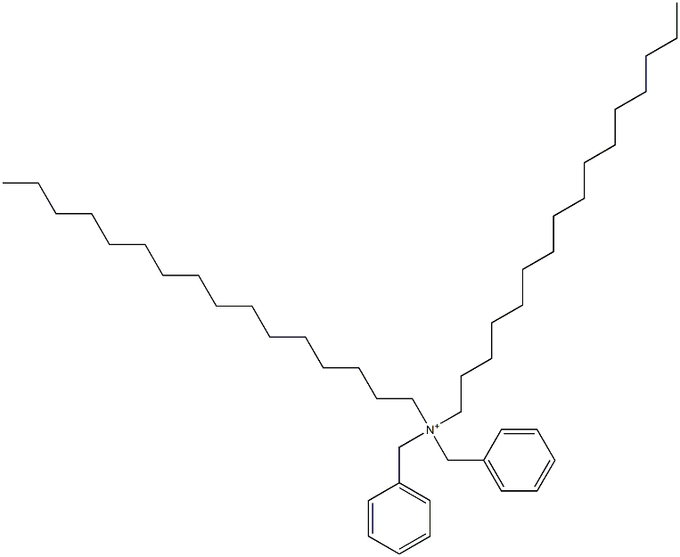 Dihexadecyldibenzylaminium,,结构式