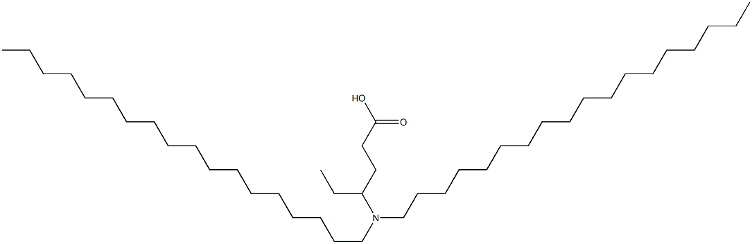 4-(Dioctadecylamino)hexanoic acid 结构式
