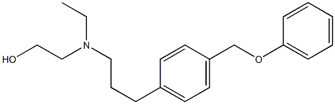 2-[Ethyl[3-[p-(phenoxymethyl)phenyl]propyl]amino]ethanol