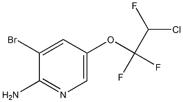 2-Amino-3-bromo-5-(2-chloro-1,1,2-trifluoroethoxy)pyridine