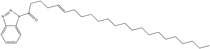 1-(1-Oxo-5-tricosenyl)-1H-benzotriazole Struktur
