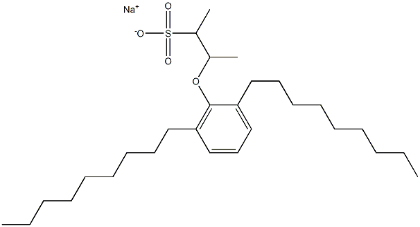 3-(2,6-Dinonylphenoxy)butane-2-sulfonic acid sodium salt