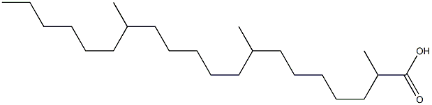 2,8,14-Trimethylicosanoic acid