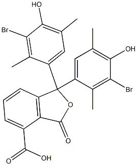 1,1-Bis(3-bromo-4-hydroxy-2,5-dimethylphenyl)-1,3-dihydro-3-oxoisobenzofuran-4-carboxylic acid