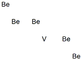 Vanadium pentaberyllium,,结构式