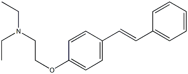 [2-(p-Styrylphenoxy)ethyl]diethylamine|