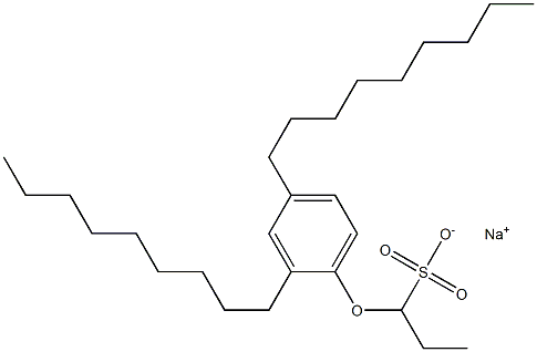 1-(2,4-Dinonylphenoxy)propane-1-sulfonic acid sodium salt